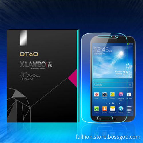 9H anti-crack 0.2mm 2.5D curved edge tempered glass screen protector for Samsung Galaxy Mega6.3